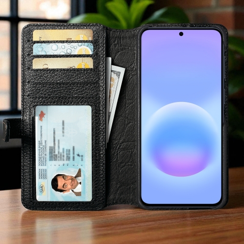 чохол-гаманець на Samsung Galaxy A57 Чорний Stenk Premium Wallet фото 2