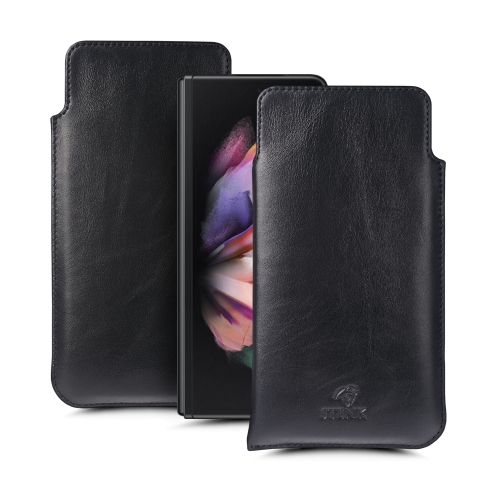 чехлы-футляры на Samsung Galaxy Z Fold 3 5G Черный Stenk Elegance фото 1