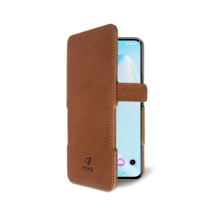 Чохол книжка Stenk Prime для Realme 10 Pro Plus Camel