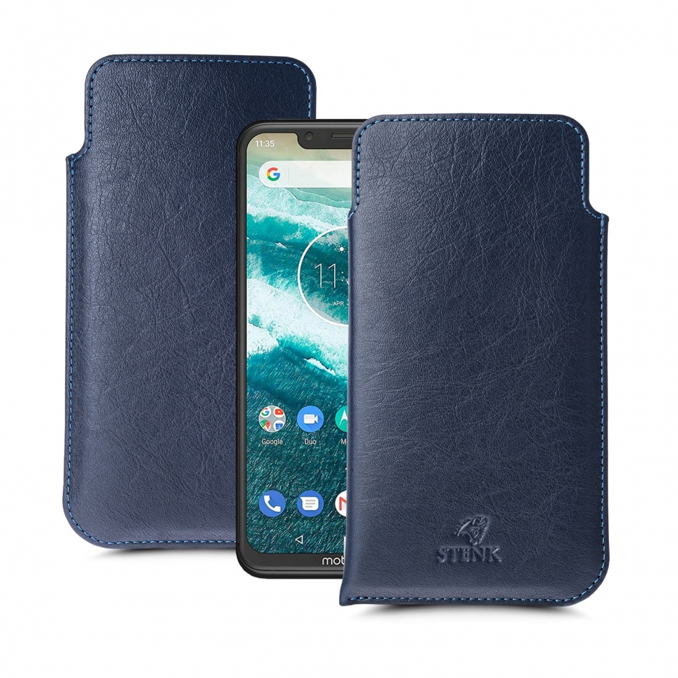 

Футляр Stenk Elegance для Motorola One (XT1941-4) Синий