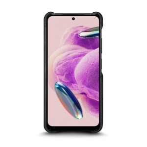 Шкіряна накладка Stenk Reptile Cover для Xiaomi Redmi Note 12S Чорна