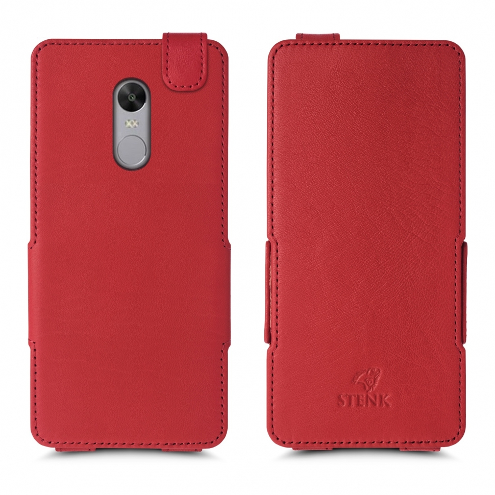 

Чехол флип Stenk Prime для Xiaomi Redmi Note 4X Красный