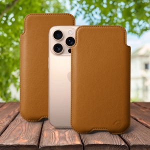 Футляр Stenk Sportage для Apple iPhone 16 Pro Max Camel