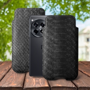 Футляр Stenk Sportage Python для OnePlus 12R Чорний