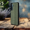 Накладка SkinBacker Python Scales для Samsung Galaxy S25 Оливковий