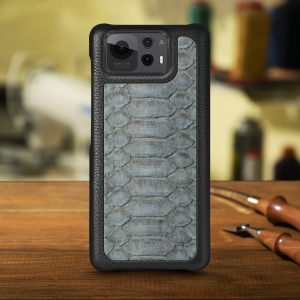 Накладка Stenk ExBacker Python Scales для ASUS Zenfone 12 Ultra Сірий