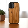 Накладка SkinBacker Wood для Apple iPhone 16 Plus Римская оливка