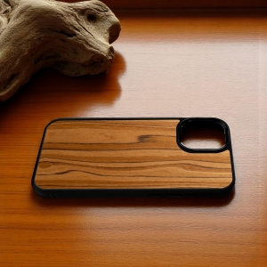 Накладка SkinBacker Wood для Apple iPhone 16 Plus Римська оливка