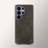 Шкіряна накладка Stenk Cover Crazy Horse Samsung Galaxy S26 Ultra Сірий