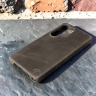 Шкіряна накладка Stenk Cover Crazy Horse Samsung Galaxy S26 Ultra Сірий Шкіряна накладка Stenk Cover Crazy Horse Samsung Galaxy S26 Ultra Сірий