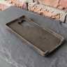 Шкіряна накладка Stenk Cover Crazy Horse Samsung Galaxy S26 Ultra Сірий Шкіряна накладка Stenk Cover Crazy Horse Samsung Galaxy S26 Ultra Сірий