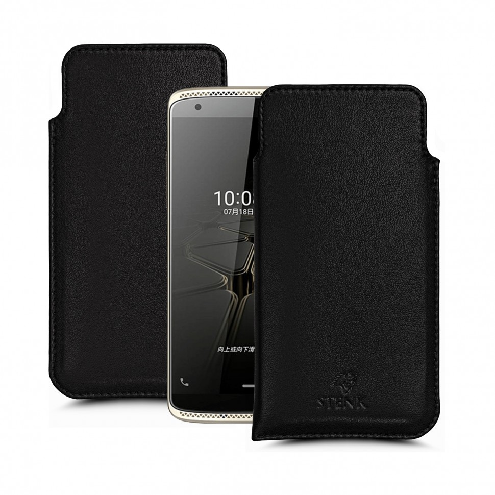 

Футляр Stenk Elegance для ZTE Axon Mini Чёрный, Черный