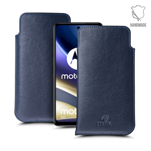 чехлы-футляры на Motorola Moto G51 5G Синий Stenk Elegance фото 1