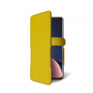 Чехол книжка Stenk Prime для Xiaomi 12 Pro 5G Желтый
