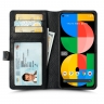 Чехол книжка Stenk Premium Wallet для Google Pixel 5a 5G Чёрный