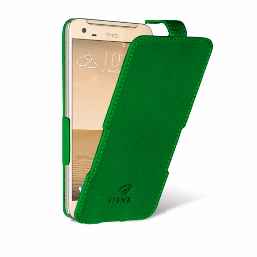 чохол-фліп на HTC One X9 Зелений Stenk Сняты с производства фото 2