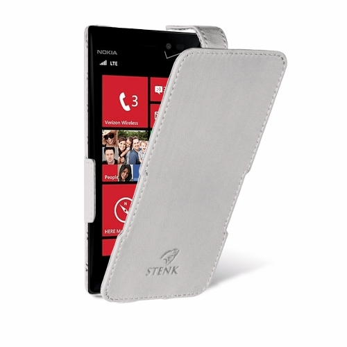 чохол-фліп на Nokia Lumia 928 Білий Stenk Сняты с производства фото 1