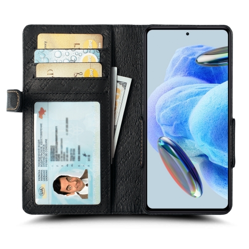 чохол-книжка на Xiaomi Redmi Note 12 Pro 5G Чорний Stenk Wallet фото 2