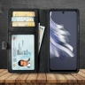 Чехол-портмоне Stenk Premium Wallet для TECNO Spark 20 Pro Чёрный