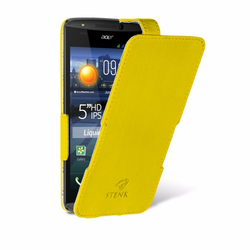 чохол-фліп на Acer Liquid E700 Жовтий Stenk Сняты с производства фото 2