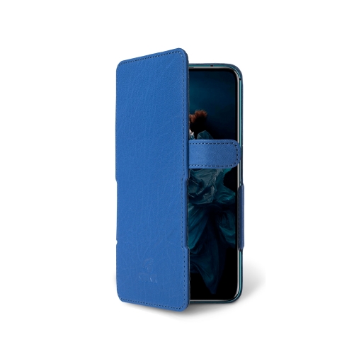 Чехол книжка Stenk Prime для Huawei Honor 20 Pro Ярко-синий