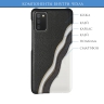Шкіряна накладка Stenk Cover для Samsung Galaxy A02s Чорна
