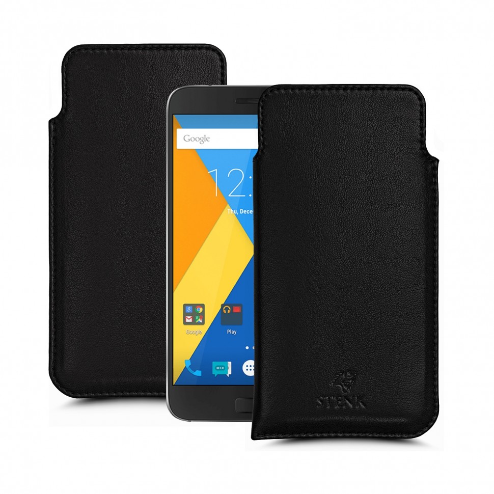 Футляр Stenk Elegance для Lenovo Zuk Z1 Чёрный, Черный