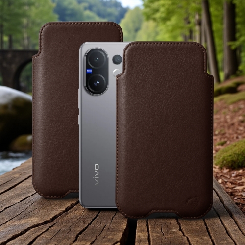 чехлы-футляры на Vivo V60 Коричневый Stenk Sportage фото 1