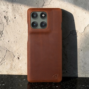 Накладка Stenk Cover Crazy Horse до Motorola Edge 60 Pro Коричневий