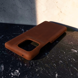 Накладка Stenk Cover Crazy Horse до Motorola Edge 60 Pro Коричневий