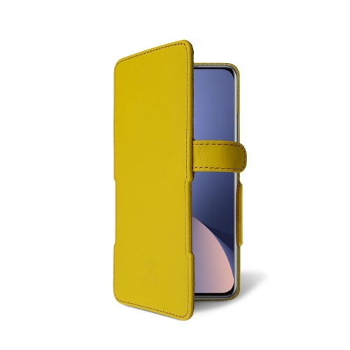 чехол-книжка на Xiaomi 12 5G Желтый Stenk Prime фото 2