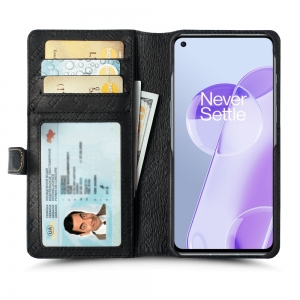 Чехол-портмоне Stenk Premium Wallet для OnePlus 9RT Чёрный