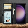 Чохол-портмоне Stenk Premium Wallet для Samsung Galaxy S23 Чорний