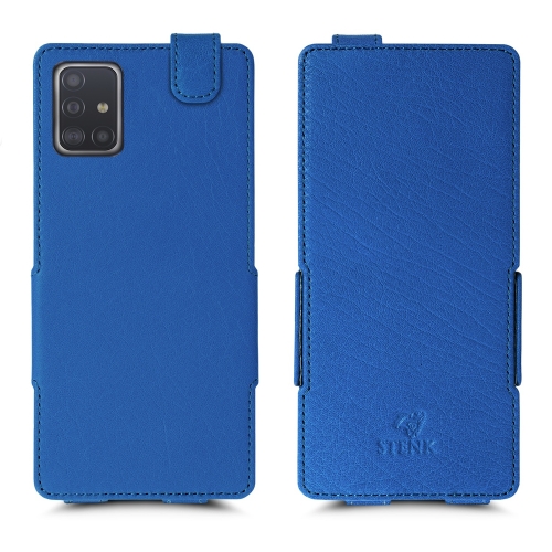 чехол-флип на Samsung Galaxy A51 Ярко-синий  Prime фото 1
