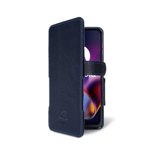 Чехол книжка Stenk Prime для Motorola Moto G54 Синий