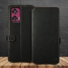 Чехол-портмоне Stenk Premium Wallet для Motorola Edge 50 Fusion Чёрный