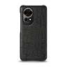Кожаная накладка Stenk Reptile для HuaWei Nova 13 Чёрный