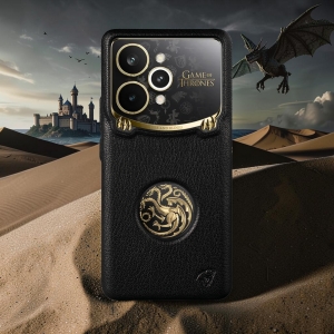 Шкіряна накладка Stenk Cover для Realme 15 Pro Game of Thrones