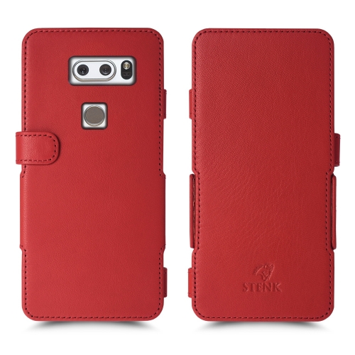 чехол-книжка на LG V30/ LG V30 Plus Красный Stenk Prime фото 1