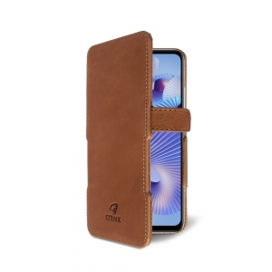 Чехол книжка Stenk Prime для ZTE Blade V40 Camel