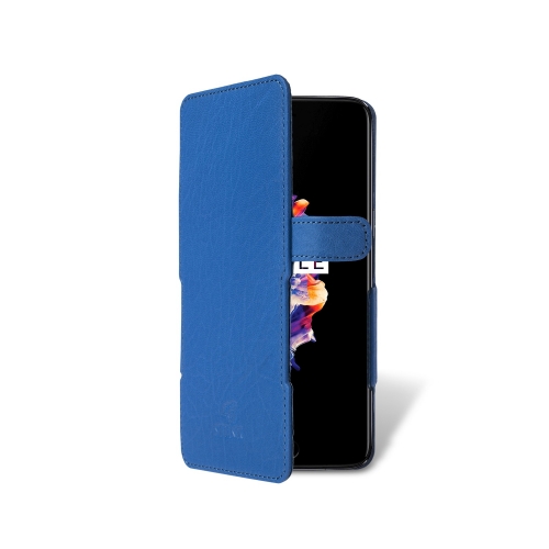 чохол-книжка на OnePlus 5 Яскраво-синій Stenk Prime фото 2