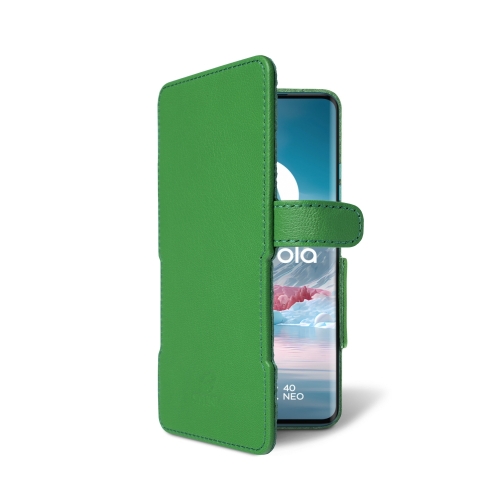 чохол-книжка на Motorola Edge 40 Neo Зелений Stenk Prime фото 2