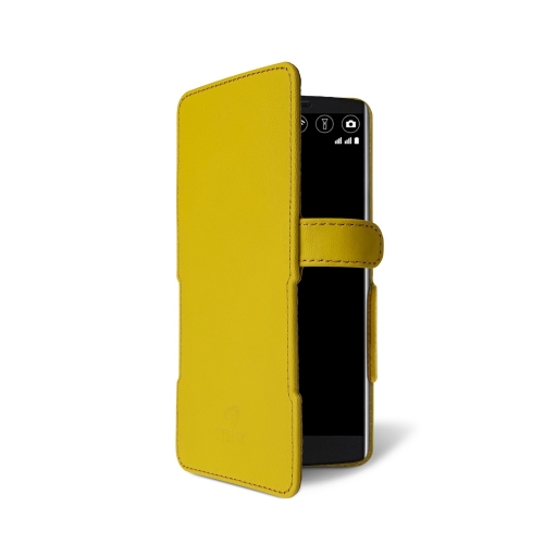 чохол-книжка на LG V10 H961S Жовтий Stenk Сняты с производства фото 2