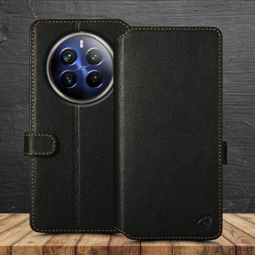 чохол-гаманець на Realme 12 Pro Plus Чорний Stenk Premium Wallet фото 1
