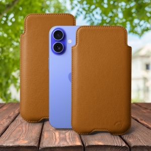 Футляр Stenk Sportage для Apple iPhone 16 Camel