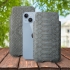 Футляр Stenk Sportage Python для Apple iPhone 14 Серый