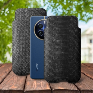 Футляр Stenk Sportage Python для Realme 12 Pro Чорний