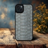Накладка SkinBacker Python Scales для Apple iPhone 15 Plus Сірий