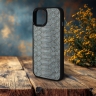 Накладка SkinBacker Python Scales для Apple iPhone 15 Plus Сірий