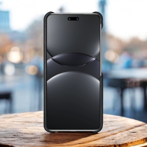 Шкіряна накладка Stenk Reptile Cover для HuaWei Nova 13 Pro Чорний